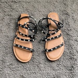 Time and Tru Gladiator Studded Sandals
